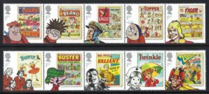 QEII 2012 Comics - unmounted mint