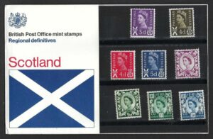 QEII 1970 Scotland Regional Definitives Presentation Pack #23