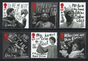 QEII 2011 Royal Shakespeare Company – unmounted mint