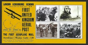 QEII 2011 UK Aerial Post MS3220 – unmounted mint