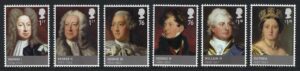 QEII 2011 Kings & Queens House of Hanover – unmounted mint