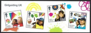 QEII 2010 Girlguiding Centenary MS3025 – unmounted mint