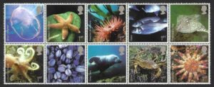 QEII 2007 Sealife - unmounted mint