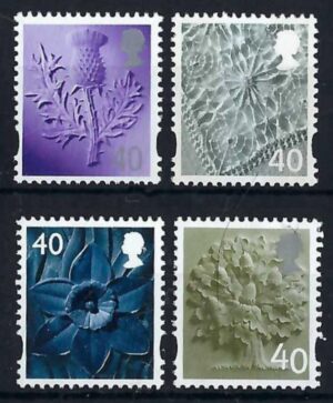 QEII 2004 40p Regional definitives – unmounted mint