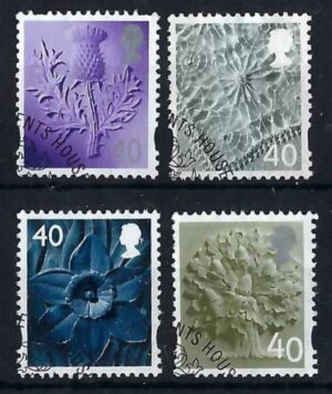 QEII 2004 40p Regional definitives – fine used