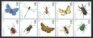 QEII 2008 Action for Species - Insects - unmounted mint