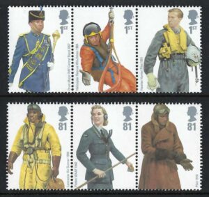 QEII 2008 RAF Uniforms - unmounted mint