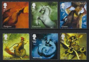 QEII 2009 Mythical Creatures – unmounted mint
