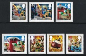 QEII 2010 Christmas with Wallace & Gromit - unmounted mint