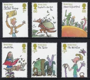 QEII 2012 Roald Dahl`s Children`s stories - unmounted mint