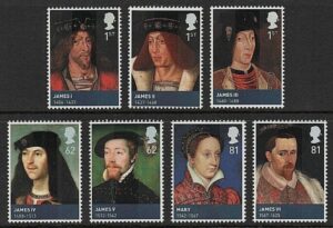 QEII 2010 Kings & Queens House of Stewart - unmounted mint
