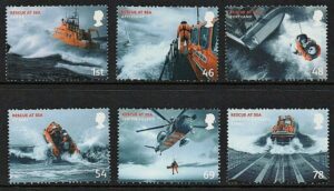 QEII 2008 Rescue at Sea - unmounted mint