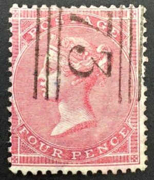 QV sg66 4d rose-carmine – fine used