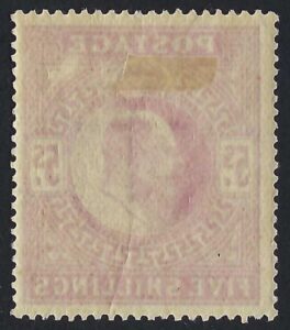 KEVII sg264 5s deep bright carmine - good mounted mint example
