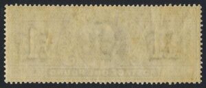 KEVII sg266 £1 dull blue-green - fine mounted mint example