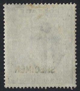 KEVII sg265s 10s ultramarine overprinted SPECIMEN – fine mint example