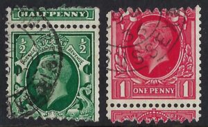 KGV sg439/40 definitives from vending machine - used