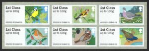 QEII 2010 Post & Go. Birds of Britain - Garden Birds (1st series) – unmounted mint