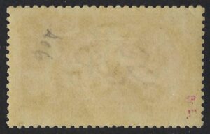 KGV sg406 2s6d De la Rue Yellow-brown seahorse – mounted mint