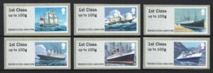QEII 2018 Post & Go. Royal Mail Heritage. Mail by Sea – unmounted mint