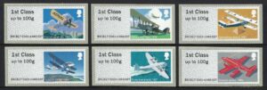 QEII 2017 Post & Go. Royal Mail Heritage. Mail by Air – unmounted mint