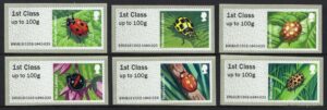 QEII 2016 Post & Go. Ladybirds – unmounted mint