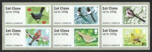 QEII 2011 Post & Go. Birds of Britain - Garden Birds (2nd series) – unmounted mint