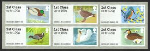 QEII 2011 Post & Go. Birds of Britain - Water Birds (3rd series) – unmounted mint