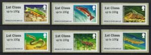 QEII 2013 Post & Go. Freshwater Life (3rd series) Rivers - unmounted mint