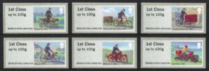 QEII 2018 Royal Mail Heritage. Mail by Bike - unmounted mint