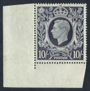 KGVI sg478 10s dark blue - unmounted mint