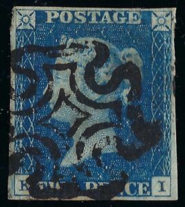QV sg5 D1(2)uc 2d blue (K-I) Plate 1 with black MX