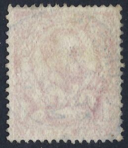 KGV N11(5)c 1d Aniline scarlet with No cross on Crown & broken frame variety - scarce