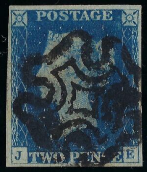 QV sg4 D1(1)uc 2d deep full blue (J-E) Plate 2 with black MX