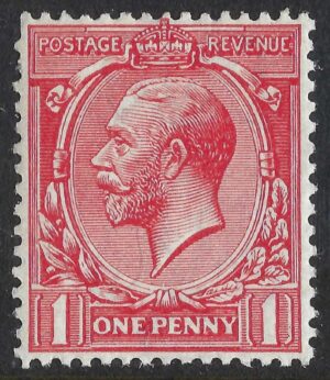 KGV sg357/61 N16(8) 1d pale red - unmounted mint