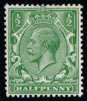 KGV N14(17) ½d Cobalt-green – lightly mounted mint