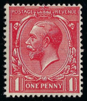 KGV sg361 N16(14) 1d Scarlet-vermilion – lightly mounted mint