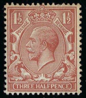 KGV N18(2) 1½d Pale red-brown - unmounted mint