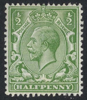 KGV sg351/56 N14(9) ½d Dull yellow (apple) green - mint