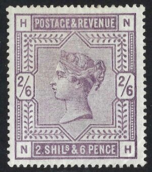 QV sg178 2s6d deep lilac (N-H) - fine mint