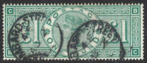 sg212 £1 green (B-C)