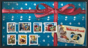 QEII 2010 Christmas with Wallace & Gromit Presentation Pack