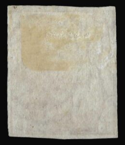 QV 1876 sg152 4d (T-B) Colour Trial in Chestnut