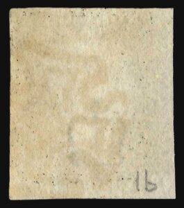 QV 1d black (E-B) Plate 1b