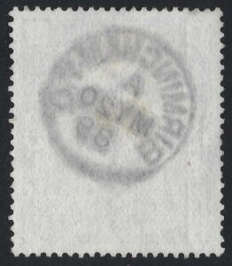 QV sg178 2s6d lilac (J-E) with fine 1889 BIRMINGHAM CDS