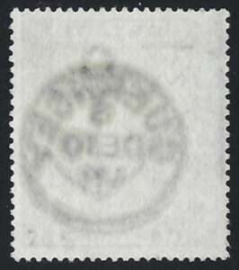 KEVII sg265 10s ultramarine with fine 1904 GUERNSEY cds