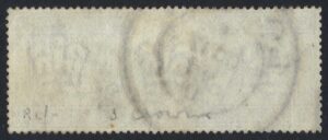 QV sg185 £1 brown-lilac H-C (Crowns wmk) – fine used