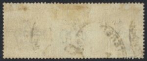 QV sg185 £1 brown-lilac I-A (Crowns wmk) with registered oval cancel