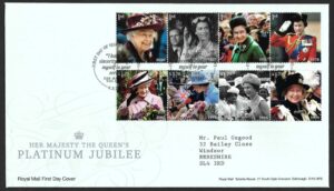 2022 Platinum Jubilee First Day Cover - London h/s