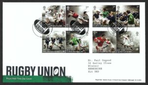 2021 Rugby Union First Day Cover - Twickenham h/s